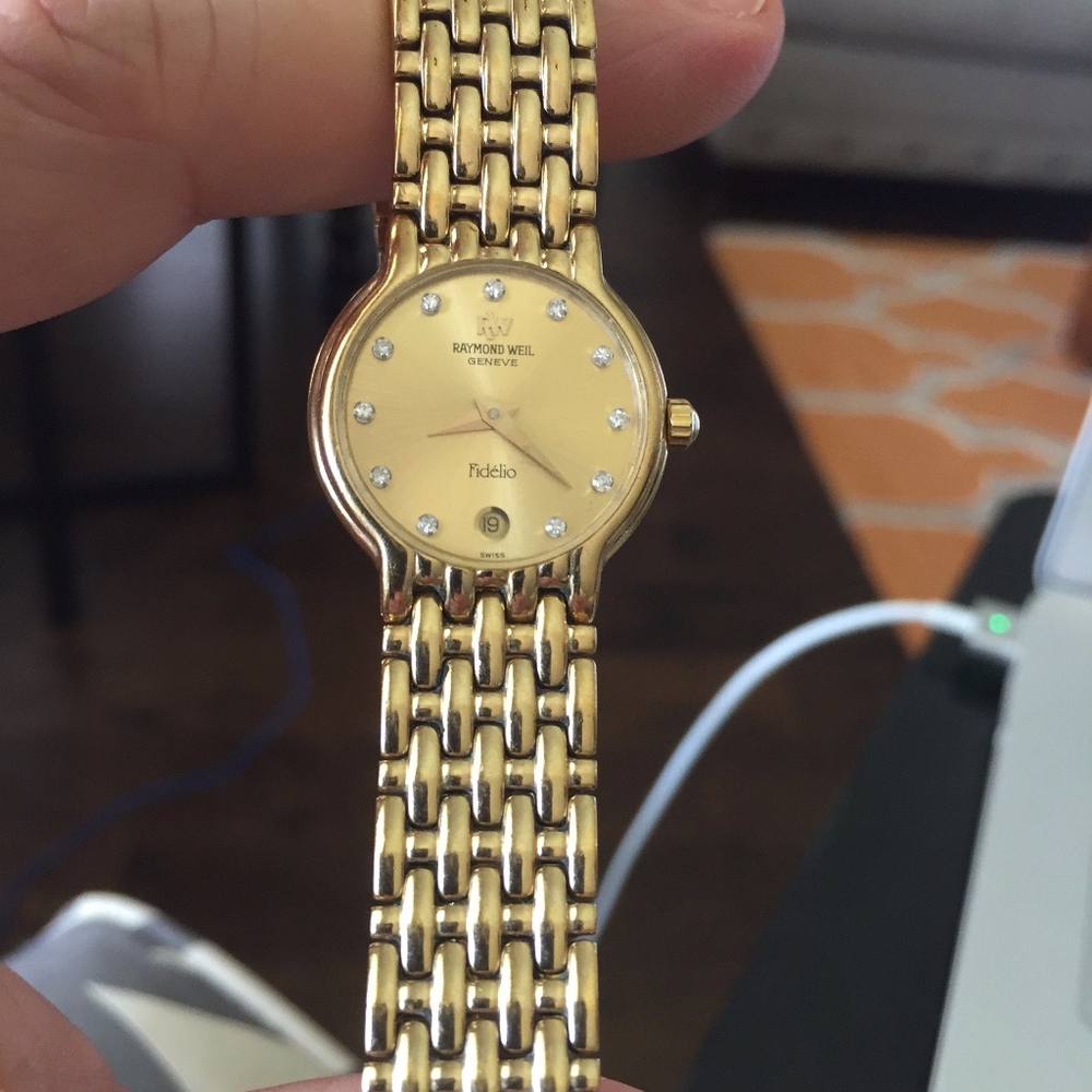 Beautiful Raymond Weil Diamond Watch